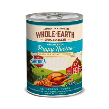 Whole Earth Farms Puppy Recipe Wet Puppy Food