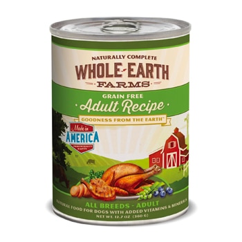 Whole Earth Farms Adult Recipe Wet Dog Food